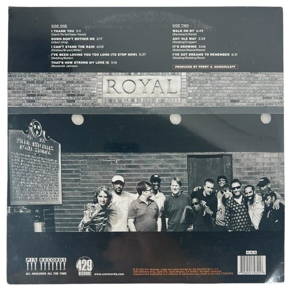 Sealed New Paul Rodgers The Royal Sessions VInyl LP 200 GRAM AUDIOPHILE Record - Picture 2 of 5